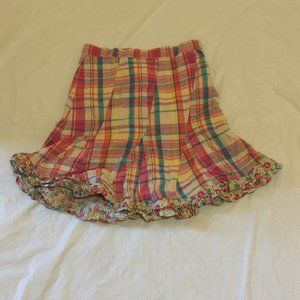 Multi colored Toddler girl's Skirt